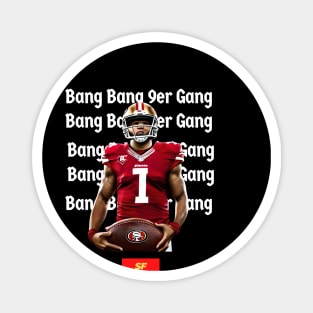 Bang Bang 9er Gang cute 49 ers graphic design Magnet